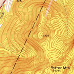 United States Geological Survey Hancock, MA-NY (1944, 24000-Scale) digital map