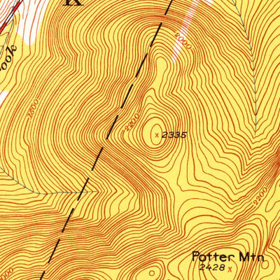 United States Geological Survey Hancock, MA-NY (1944, 24000-Scale) digital map
