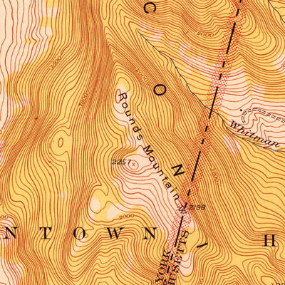 United States Geological Survey Hancock, MA-NY (1948, 31680-Scale) digital map
