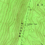 United States Geological Survey Hancock, MA-NY (1960, 24000-Scale) digital map