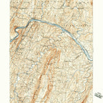 United States Geological Survey Hancock, MD-WV-PA (1899, 62500-Scale) digital map