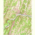 United States Geological Survey Hancock, MD-WV-PA (1951, 24000-Scale) digital map