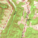 United States Geological Survey Hancock, MD-WV-PA (1951, 24000-Scale) digital map