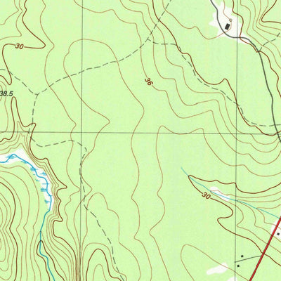 United States Geological Survey Hancock, ME (1981, 24000-Scale) digital map