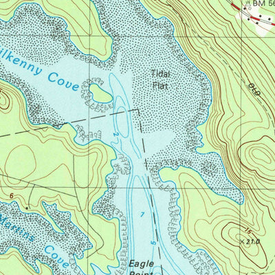 United States Geological Survey Hancock, ME (1981, 24000-Scale) digital map