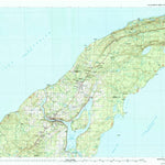 United States Geological Survey Hancock, MI (1985, 100000-Scale) digital map