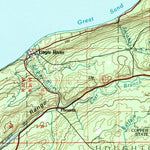 United States Geological Survey Hancock, MI (1985, 100000-Scale) digital map