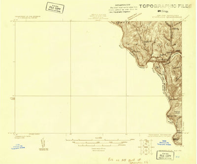 United States Geological Survey Hancock, NY-PA (1924, 48000-Scale) digital map