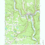 United States Geological Survey Hancock, NY-PA (1965, 24000-Scale) digital map