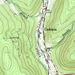 United States Geological Survey Hancock, NY-PA (1965, 24000-Scale) digital map