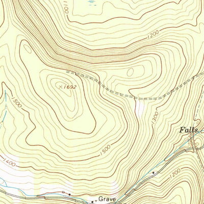 United States Geological Survey Hancock, NY-PA (1992, 24000-Scale) digital map