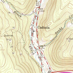 United States Geological Survey Hancock, NY-PA (1992, 24000-Scale) digital map