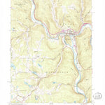 United States Geological Survey Hancock, NY-PA (1992, 24000-Scale) digital map