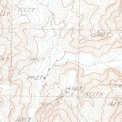 United States Geological Survey Hancock Summit, NV (1983, 24000-Scale) digital map