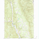 United States Geological Survey Hancock, VT (1970, 24000-Scale) digital map