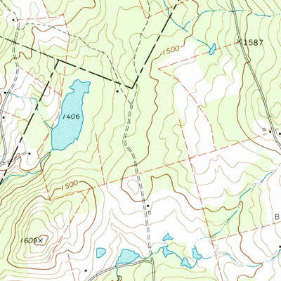 United States Geological Survey Hancock, VT (1970, 24000-Scale) digital map