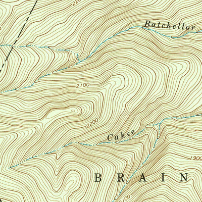 United States Geological Survey Hancock, VT (1970, 24000-Scale) digital map
