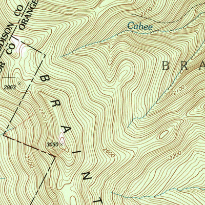 United States Geological Survey Hancock, VT (1997, 24000-Scale) digital map
