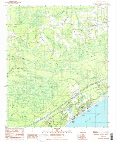 United States Geological Survey Hand, SC (1984, 24000-Scale) digital map