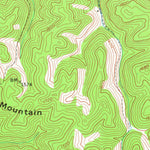 United States Geological Survey Handshoe, KY (1954, 24000-Scale) digital map