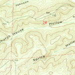 United States Geological Survey Handy, MO (1968, 24000-Scale) digital map