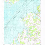 United States Geological Survey Hanesville, MD (1948, 24000-Scale) digital map