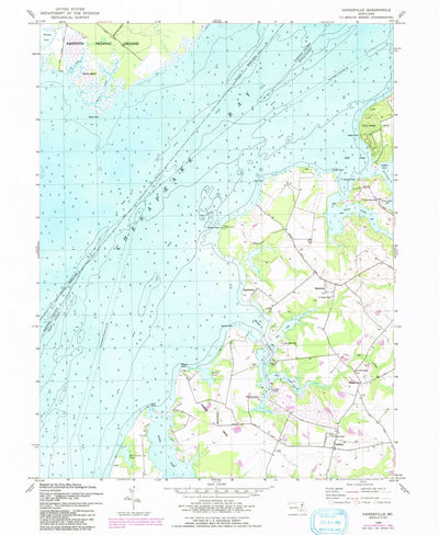 United States Geological Survey Hanesville, MD (1948, 24000-Scale) digital map