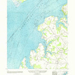 United States Geological Survey Hanesville, MD (1969, 24000-Scale) digital map
