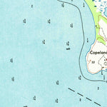 United States Geological Survey Hanesville, MD (1969, 24000-Scale) digital map