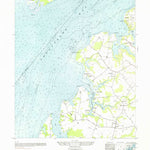 United States Geological Survey Hanesville, MD (1977, 24000-Scale) digital map