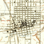 United States Geological Survey Hanford, CA (1926, 31680-Scale) digital map