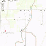 United States Geological Survey Hanford, CA (1954, 24000-Scale) digital map