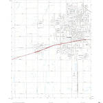 United States Geological Survey Hanford, CA (2021, 24000-Scale) digital map