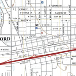United States Geological Survey Hanford, CA (2021, 24000-Scale) digital map