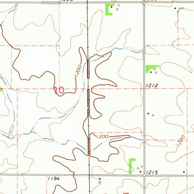 United States Geological Survey Hanford, IA (1959, 24000-Scale) digital map