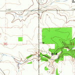 United States Geological Survey Hanford, IA (1959, 24000-Scale) digital map
