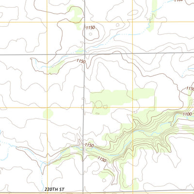 United States Geological Survey Hanford, IA (2013, 24000-Scale) digital map