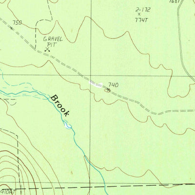 United States Geological Survey Hanford, ME (1986, 24000-Scale) digital map