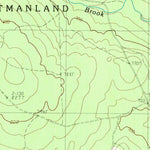 United States Geological Survey Hanford, ME (1986, 24000-Scale) digital map