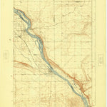 United States Geological Survey Hanford, WA (1924, 62500-Scale) digital map