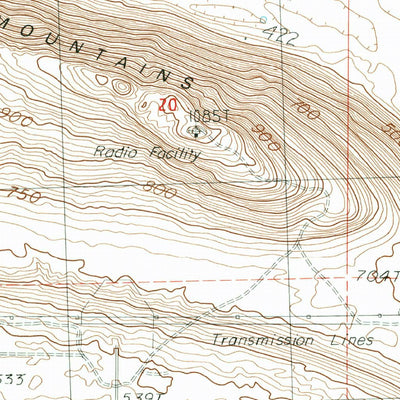 United States Geological Survey Hanford, WA (1986, 24000-Scale) digital map