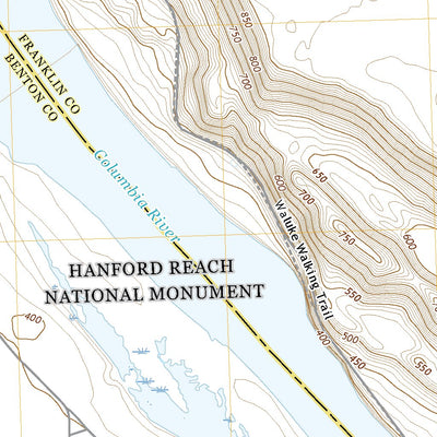 United States Geological Survey Hanford, WA (2020, 24000-Scale) digital map