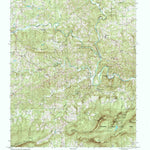 United States Geological Survey Hanging Rock, NC (1997, 24000-Scale) digital map