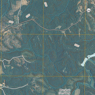 United States Geological Survey Hanging Rock, NC (2010, 24000-Scale) digital map