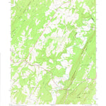 United States Geological Survey Hanging Rock, WV (1973, 24000-Scale) digital map