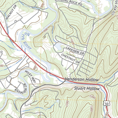 United States Geological Survey Hanging Rock, WV (2023, 24000-Scale) digital map