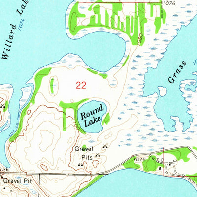 United States Geological Survey Hankinson, ND (1964, 24000-Scale) digital map