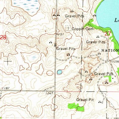 United States Geological Survey Hankinson, ND (1964, 24000-Scale) digital map
