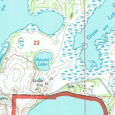 United States Geological Survey Hankinson, ND (1998, 24000-Scale) digital map