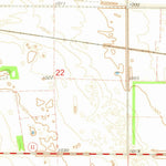 United States Geological Survey Hankinson SE, ND (1964, 24000-Scale) digital map